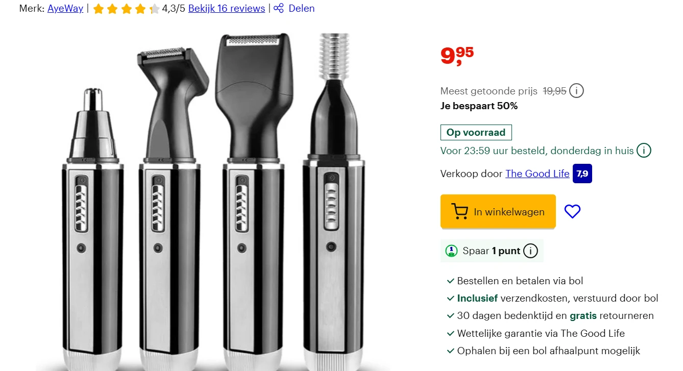 Image of baardtrimmer