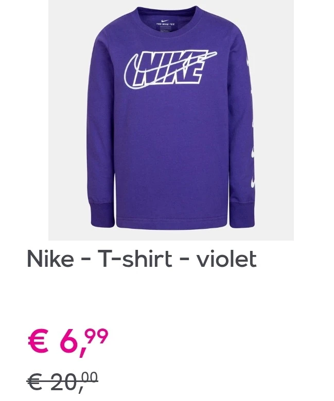 Tot 75% korting op Nike & Jordan kids