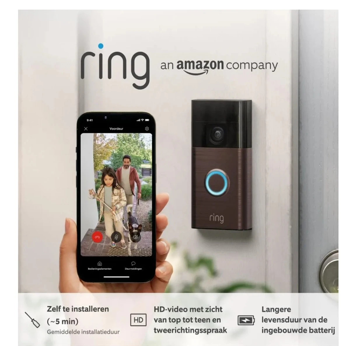 Ring deurbel aan hoge korting