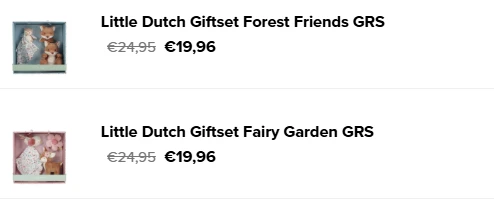 -20% giftsets Little Dutch 🌸🦌