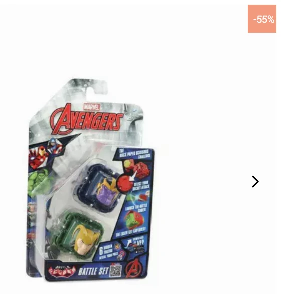 Tot -55% Spider battle sets Marvel