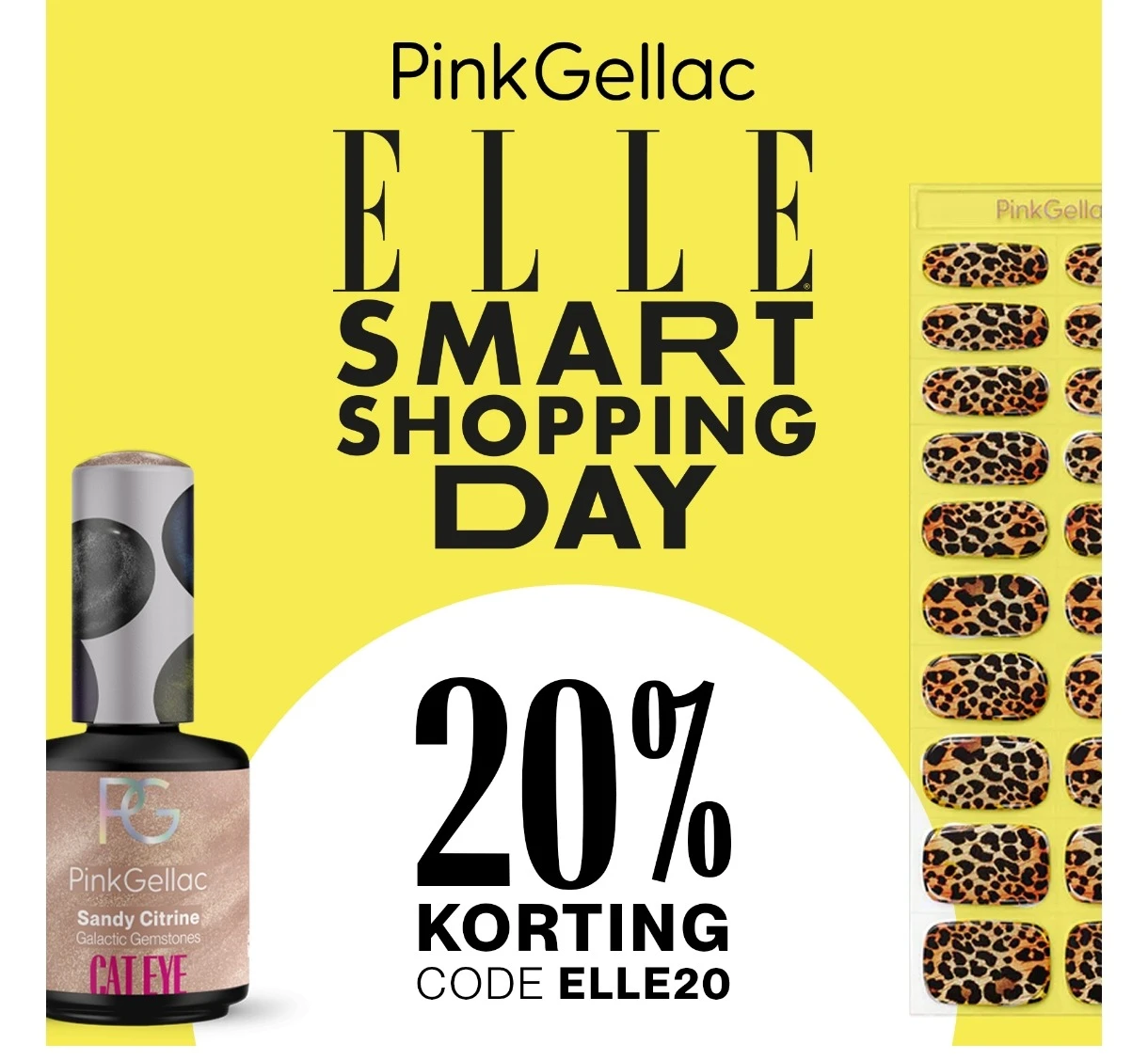 💅 20% korting op Pink Gellac