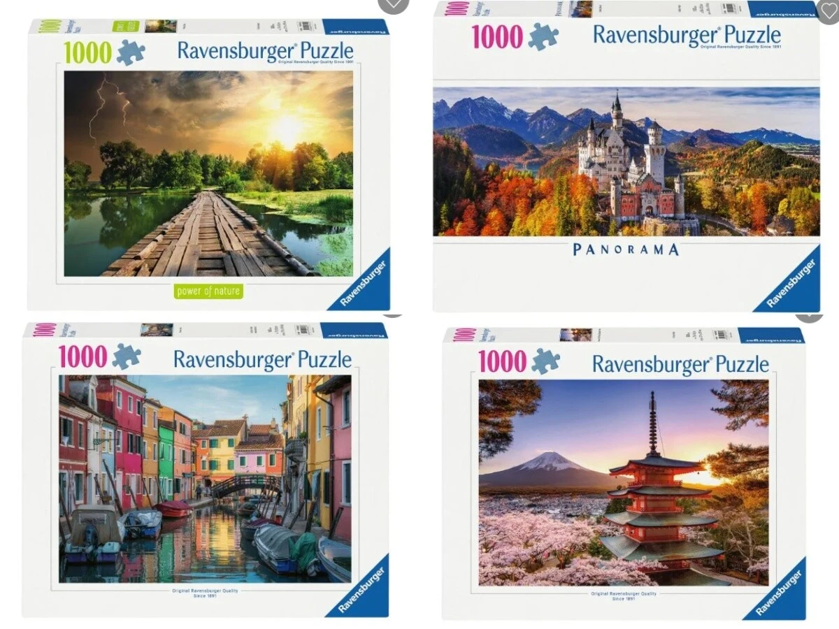Ravensburger Puzzel 1000 stukjes nu €7,99 in de Lidl webshop
