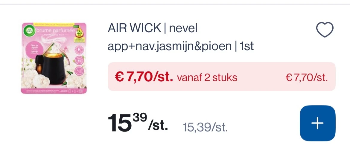 Airwick producten in promo