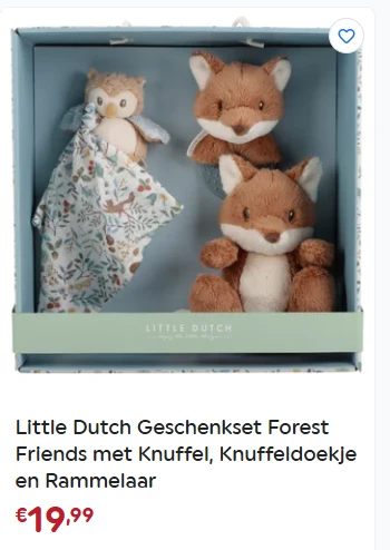 Little Dutch giftsets 20% goedkoper bij Smyths Toys