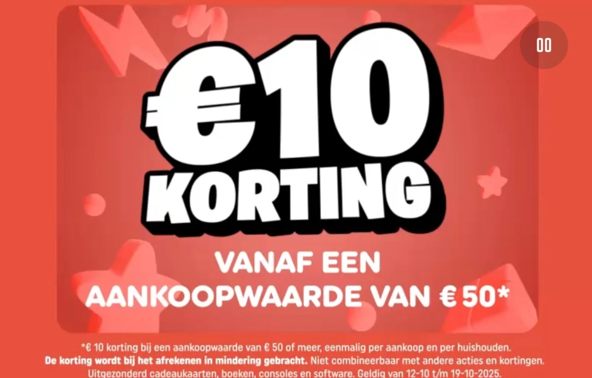 10€ korting bij Smythstoys