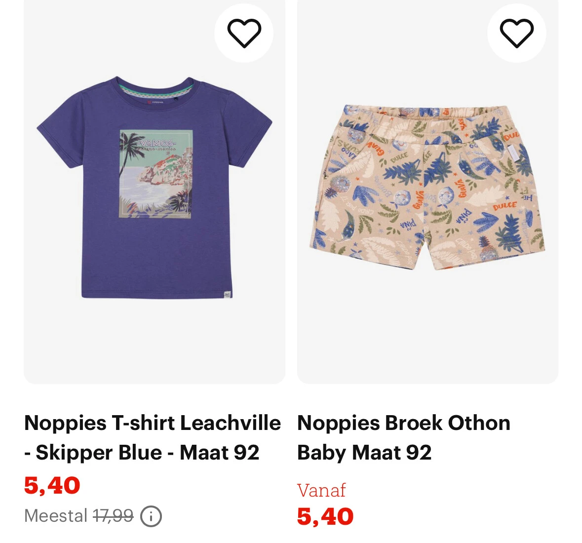 Babykleding Noppies
