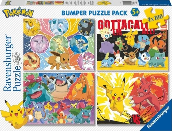 Puzzel Pokémon 4 in 1