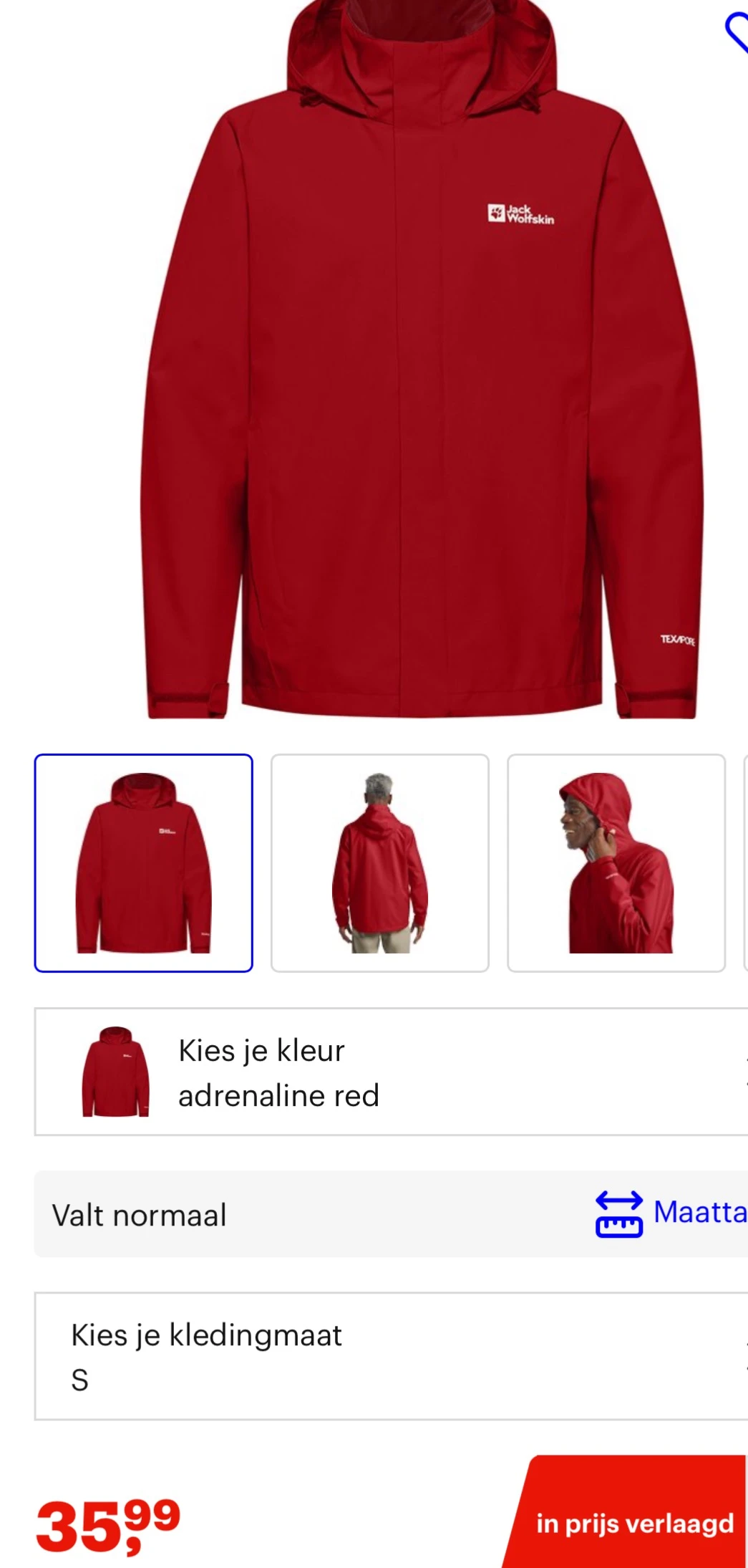 Jack wolfskin herenjas