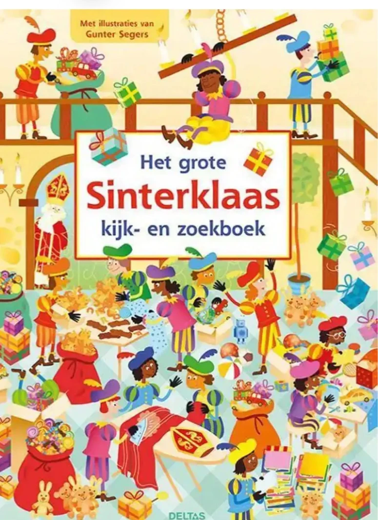 Het grote Sinterklaas kijk- en zoekboek