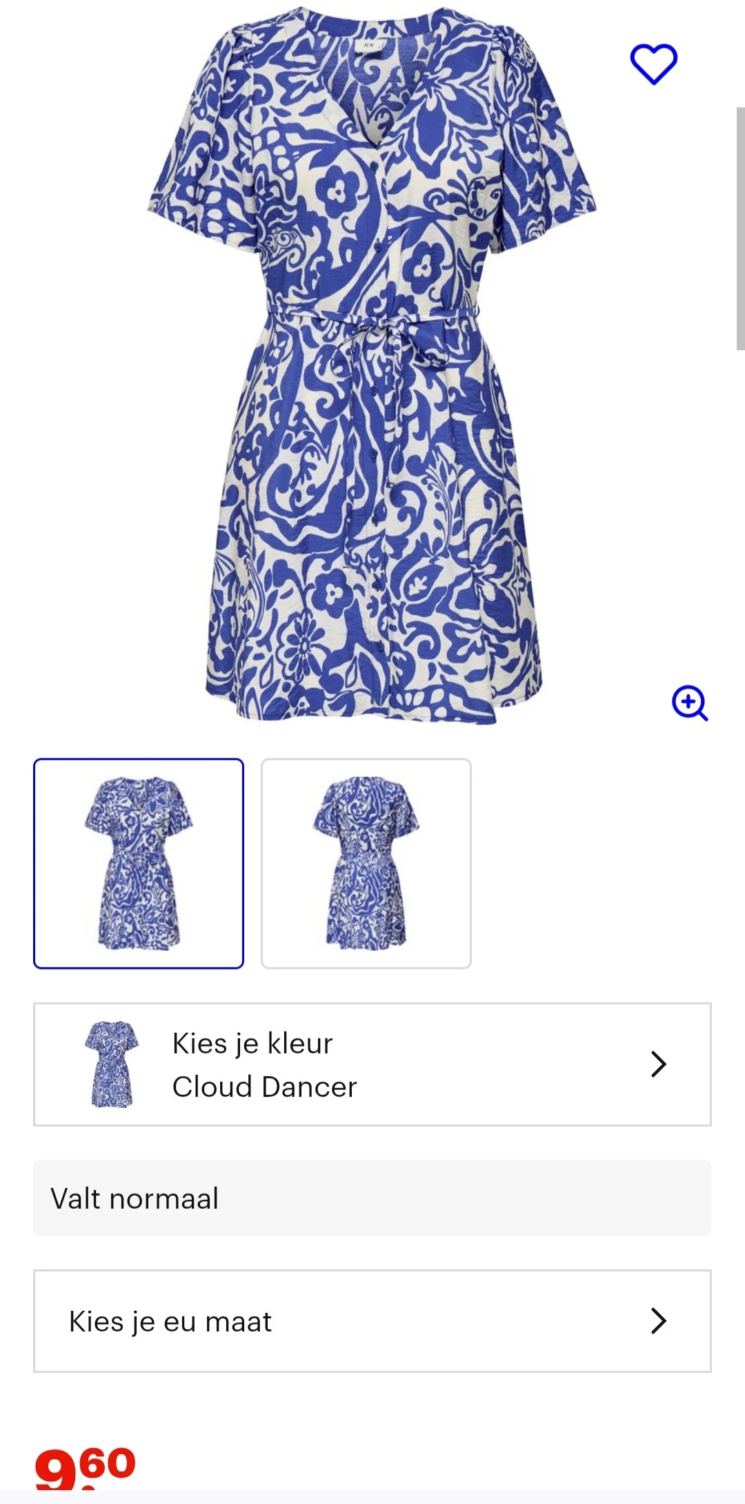 Jdy mini jurk maat S -68%