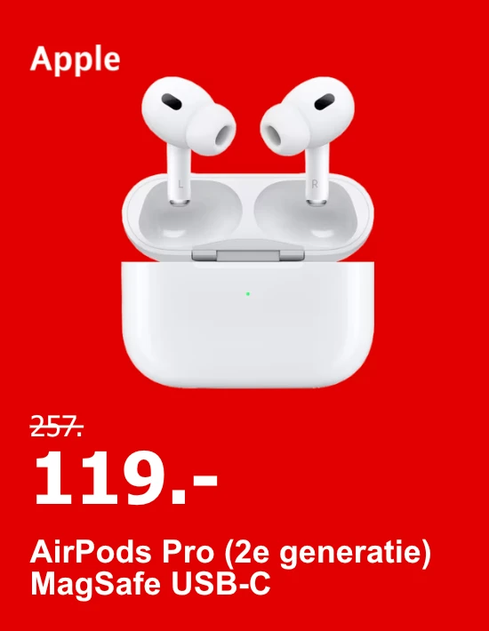 Airpods Pro met €58 korting