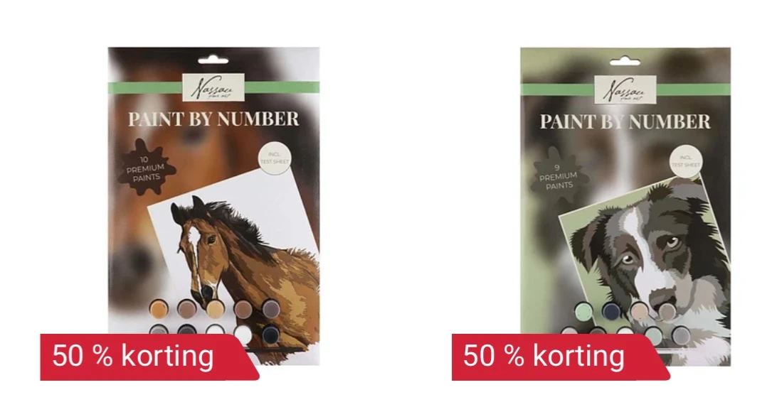 Schilderen op Nummer -50%