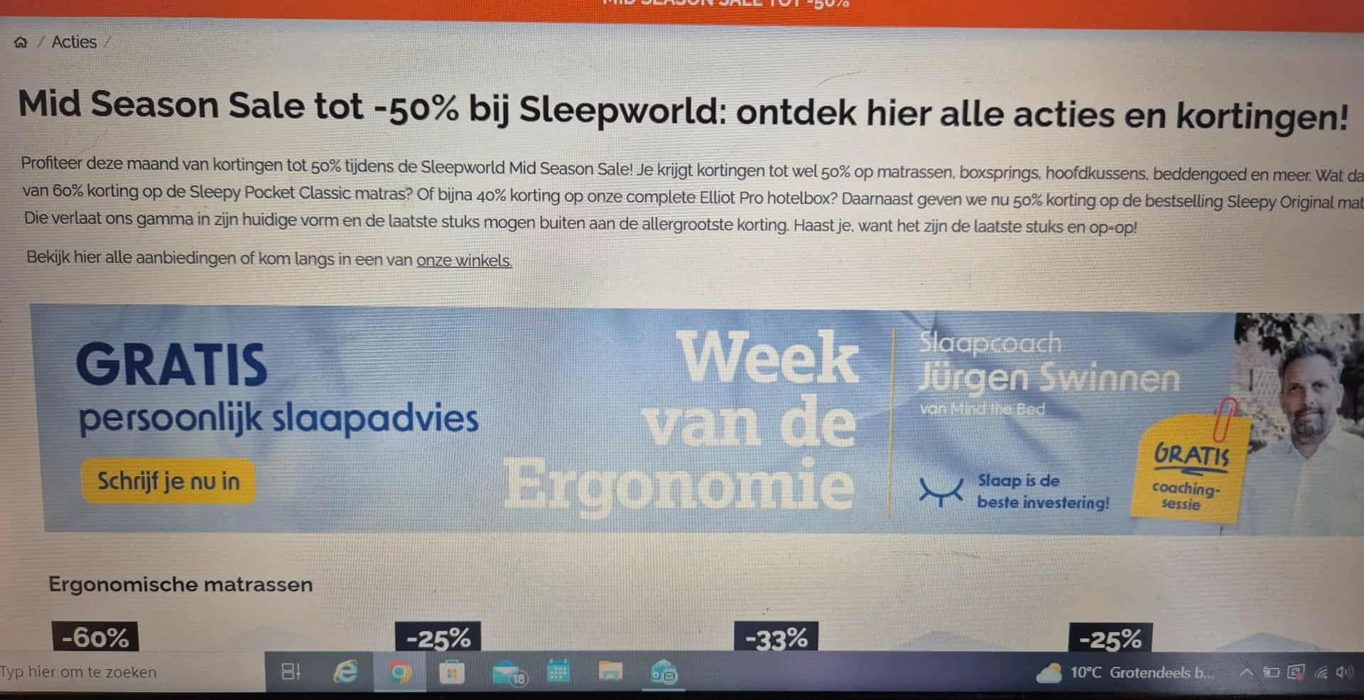 Mid Season Sale tot -50%