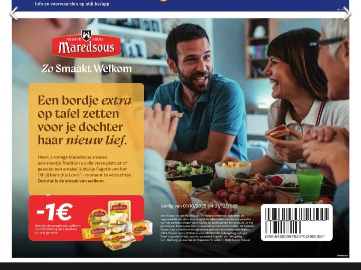 Bon maredsous in de zondag