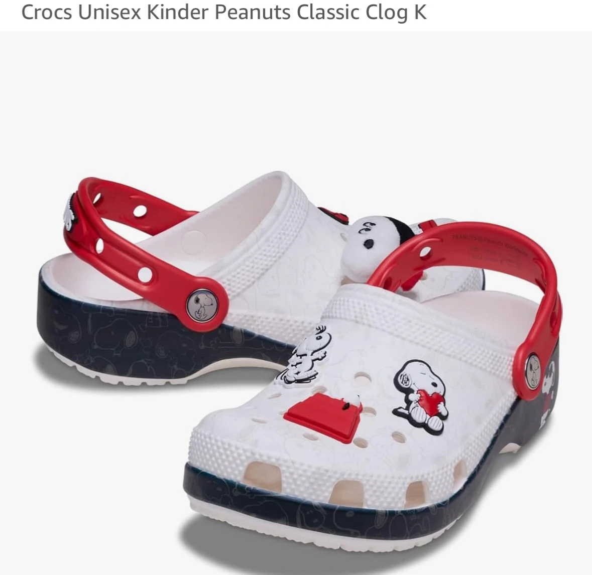 Crocs Snoopy