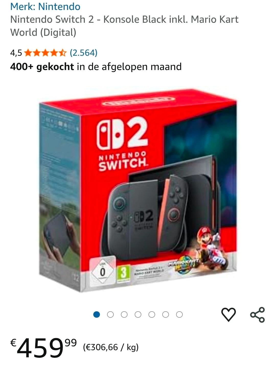 Nintendo Switch 2 + Mario Kart World