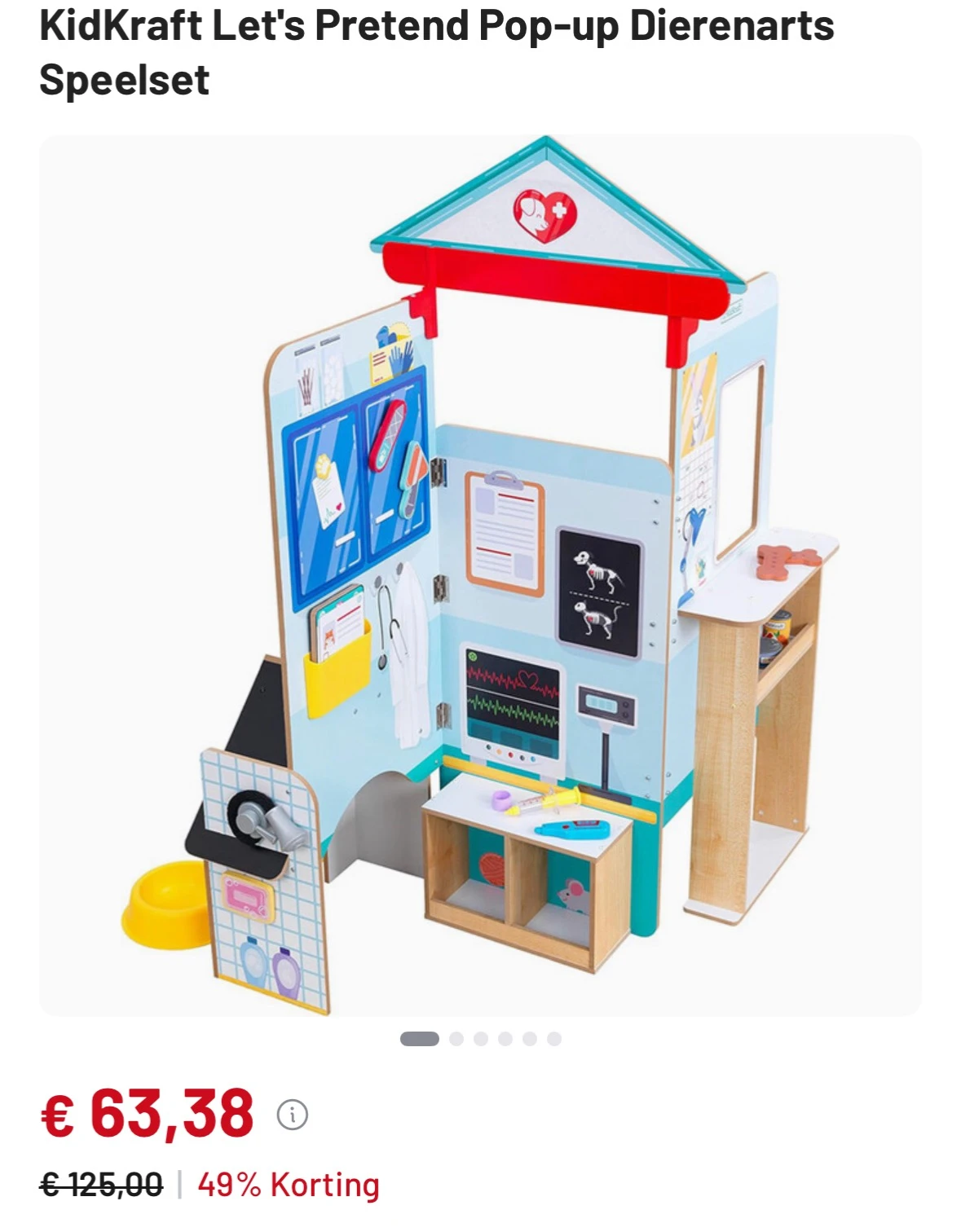 KidKraft Dierenarts Speelset goedkoper bij Joybuy