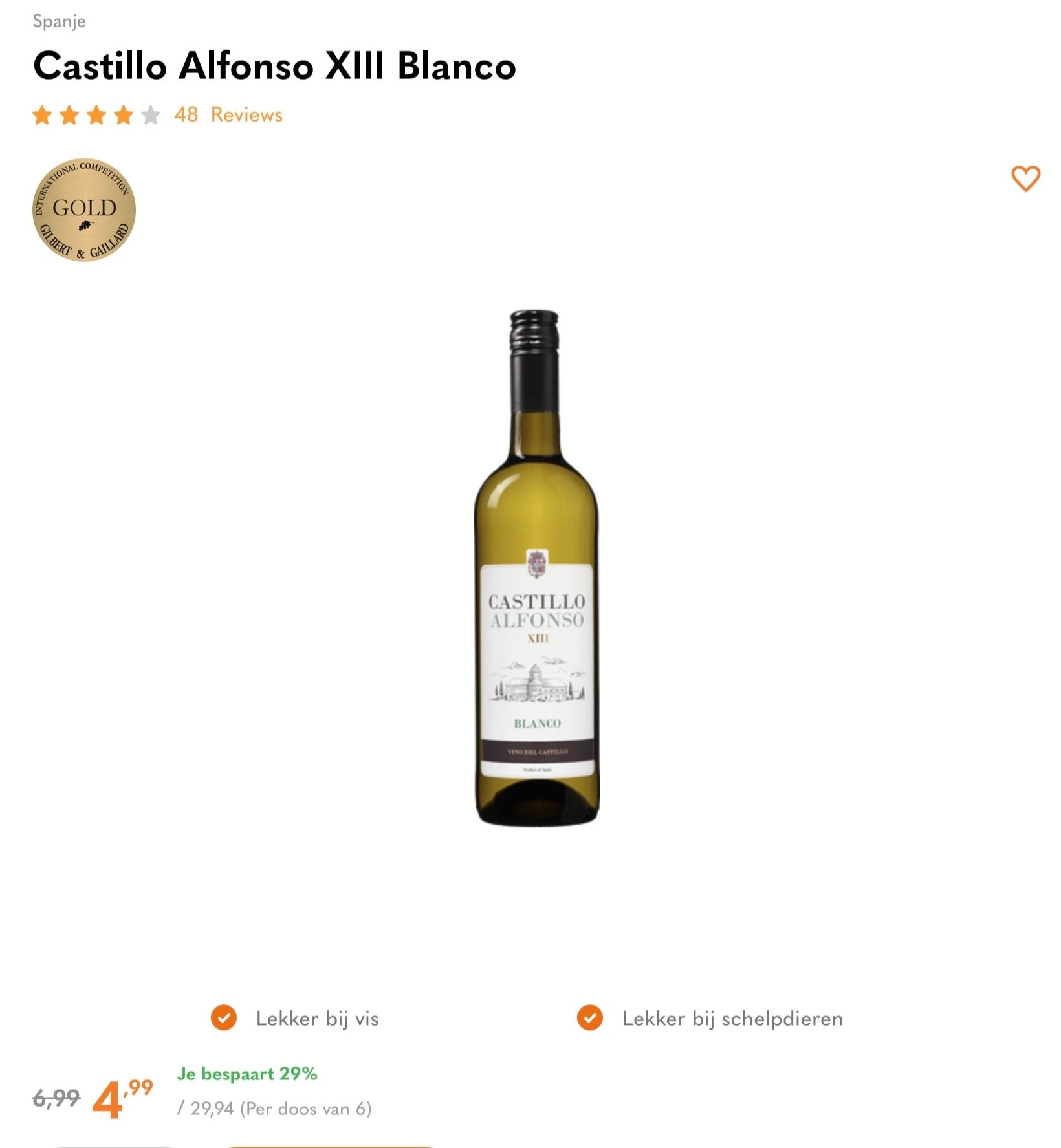 Castillo Alfonso XIII Blanco