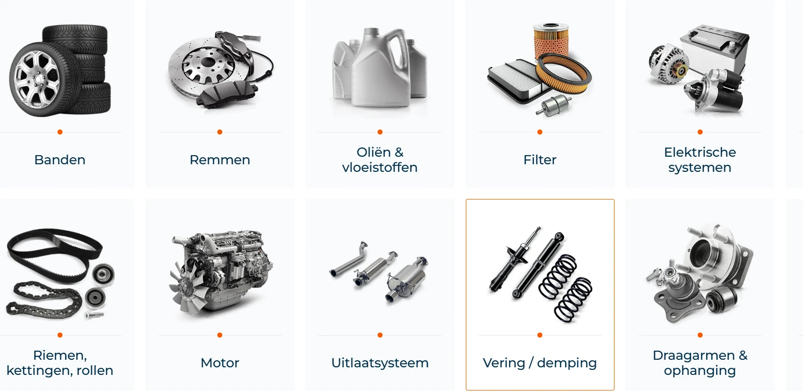 2% korting op alle artikelen behalve banden