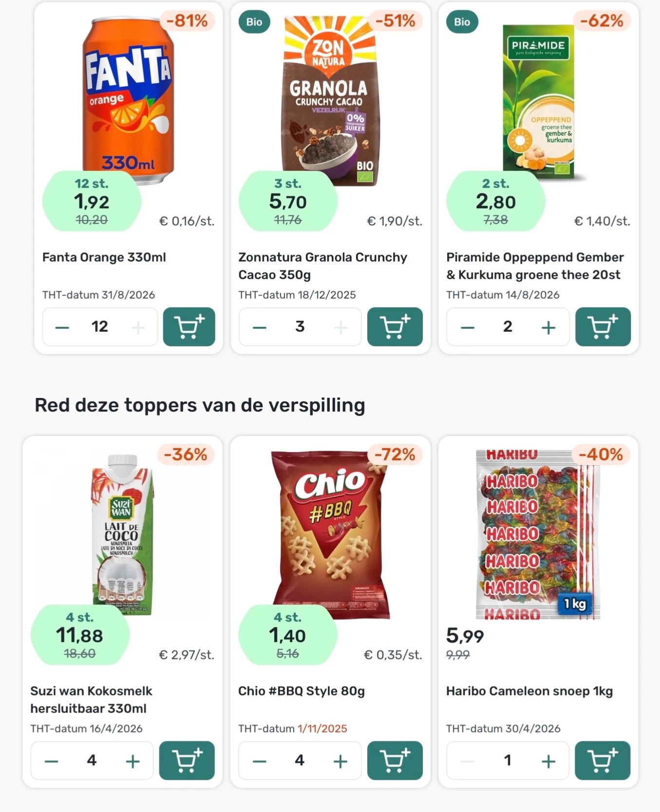Foodello Fanta (-81%) en meer….