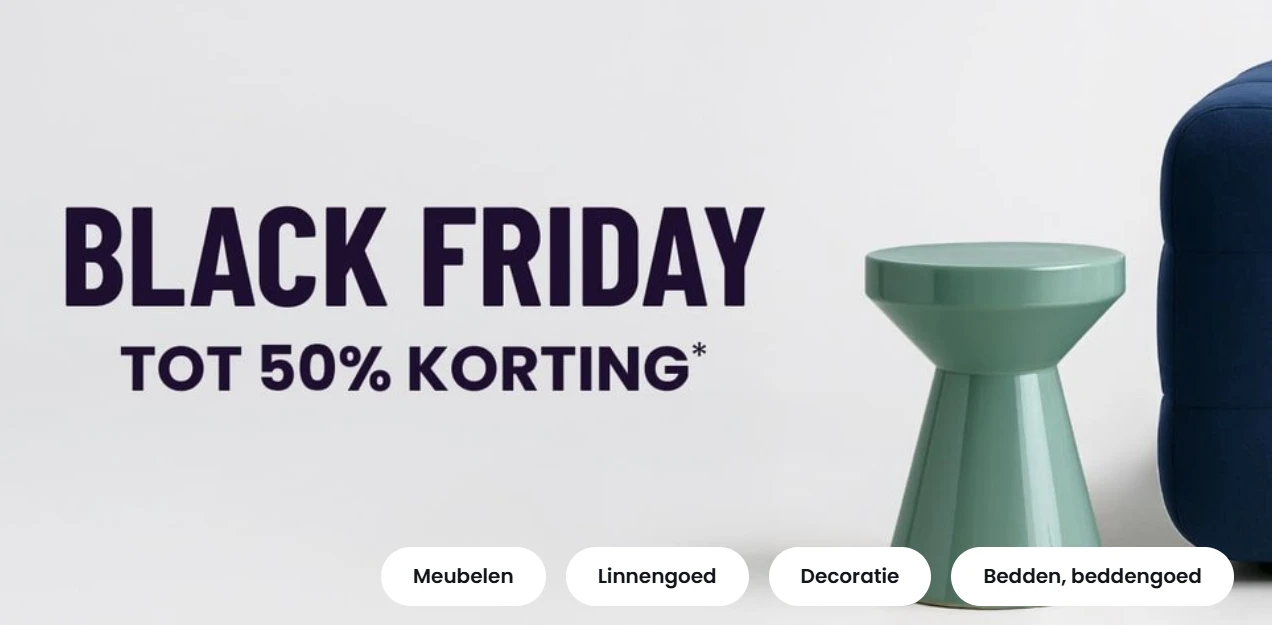 Black Friday tot -50% op slapen, meubels en meer bij La Redoute