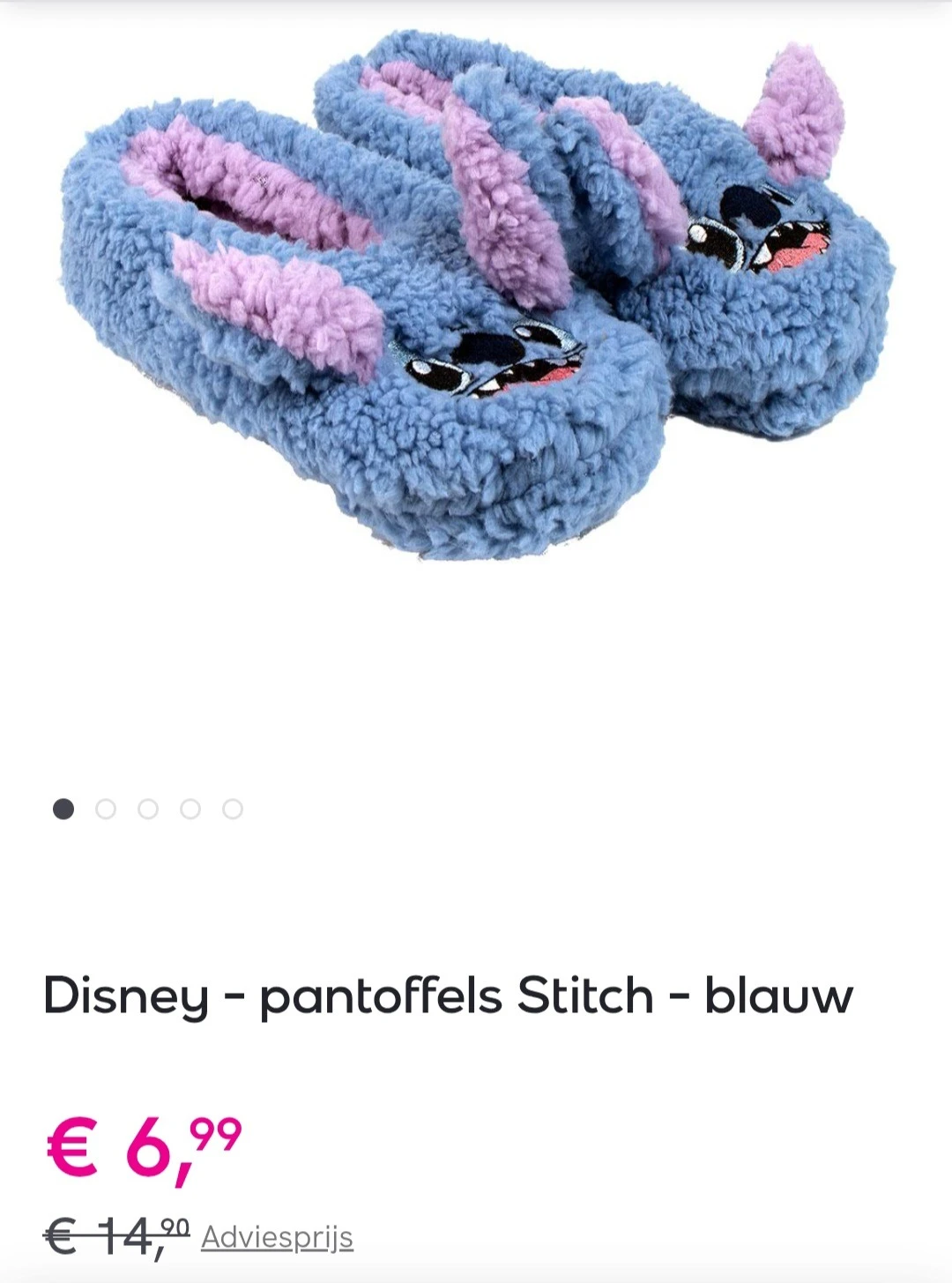 Disney pantoffels Stitch