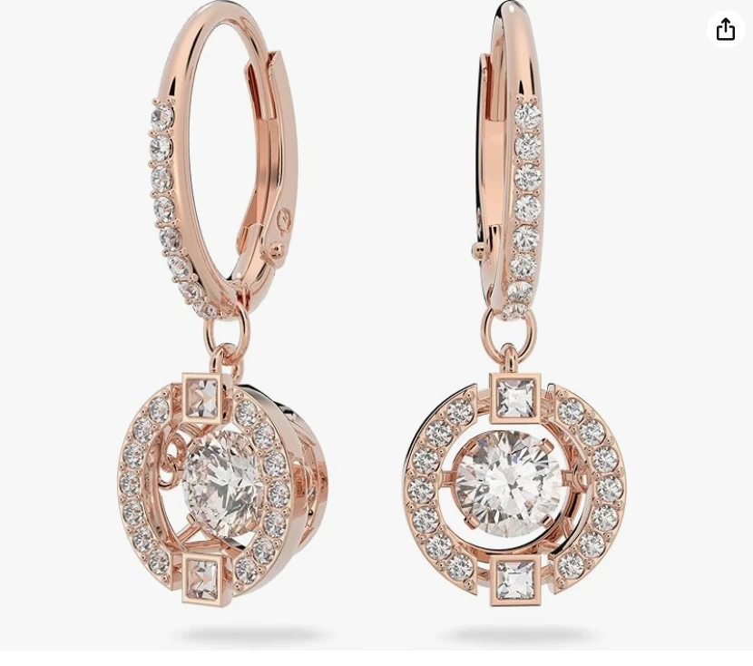 Swarovski oorbellen met 57% korting