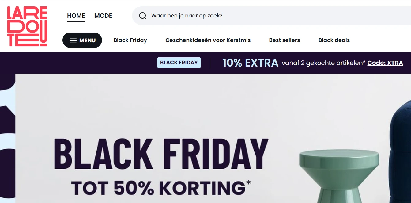 -10% bij La Redoute