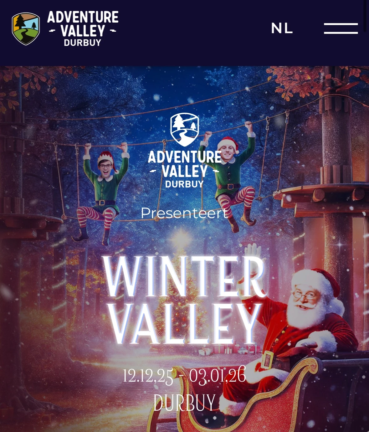 Korting Winter Valley Adventure valley Durbuy