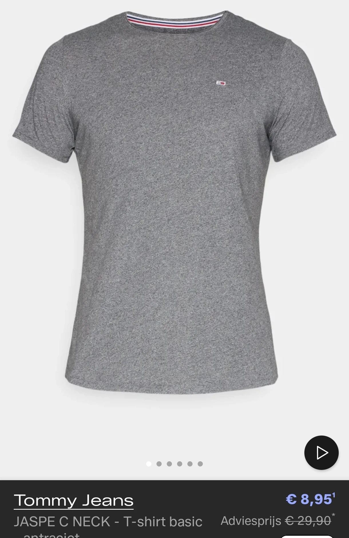 Tommy jeans t-shirts vanaf 8,95€