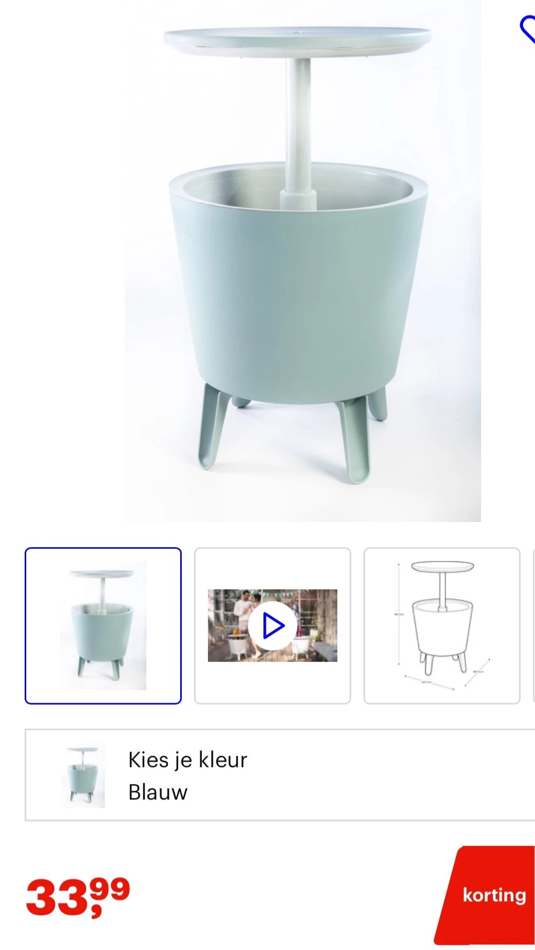 Keter Coolbar Partytafel