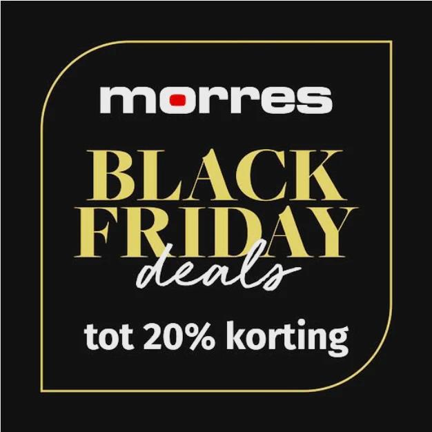 Tot -20% bij Morres Wonen 🖤 Black Friday deals