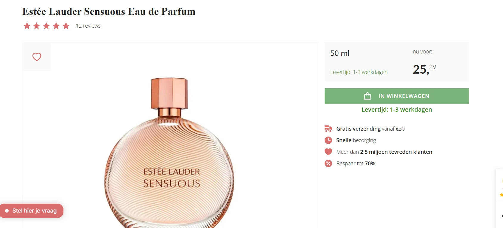 Parfum van Estée Lauder aan mega koopje!