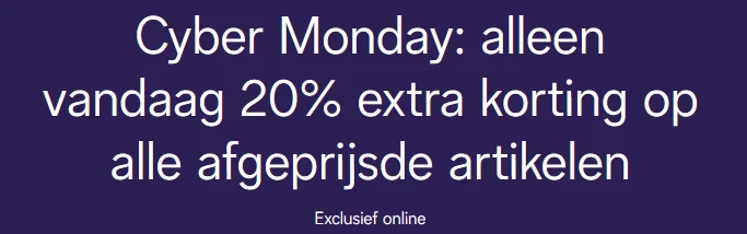 Tot 50% + 20% extra korting op sale bij C&A