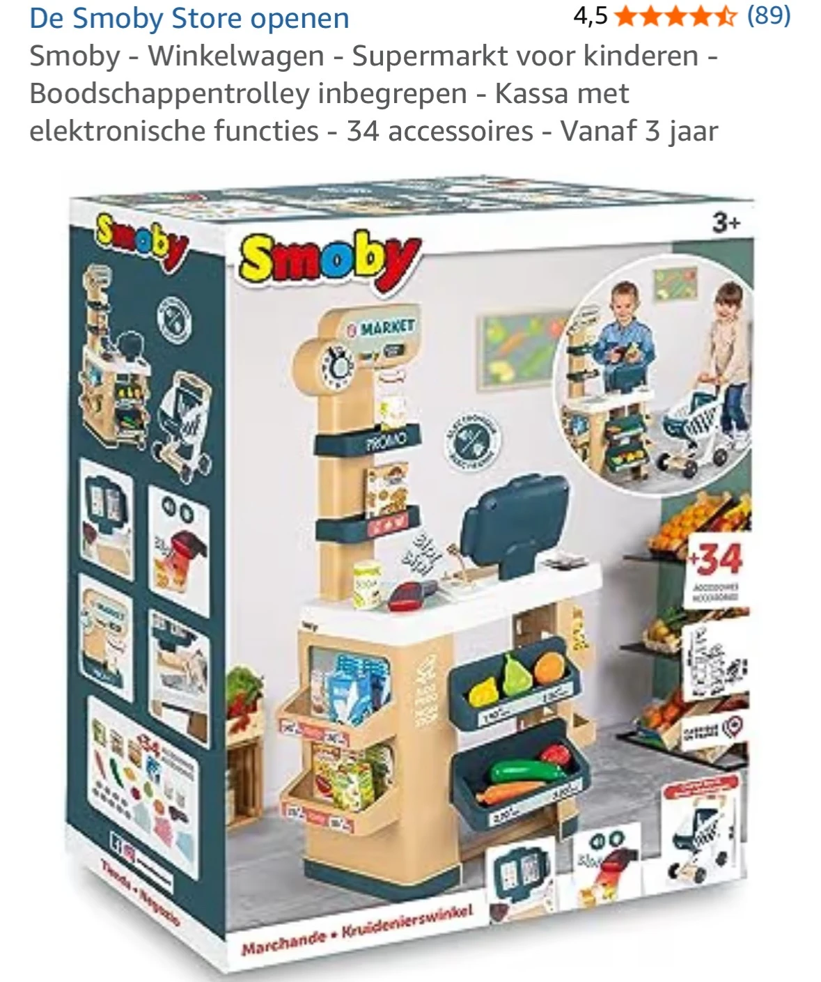 Smoby Supermarkt voor kinderen