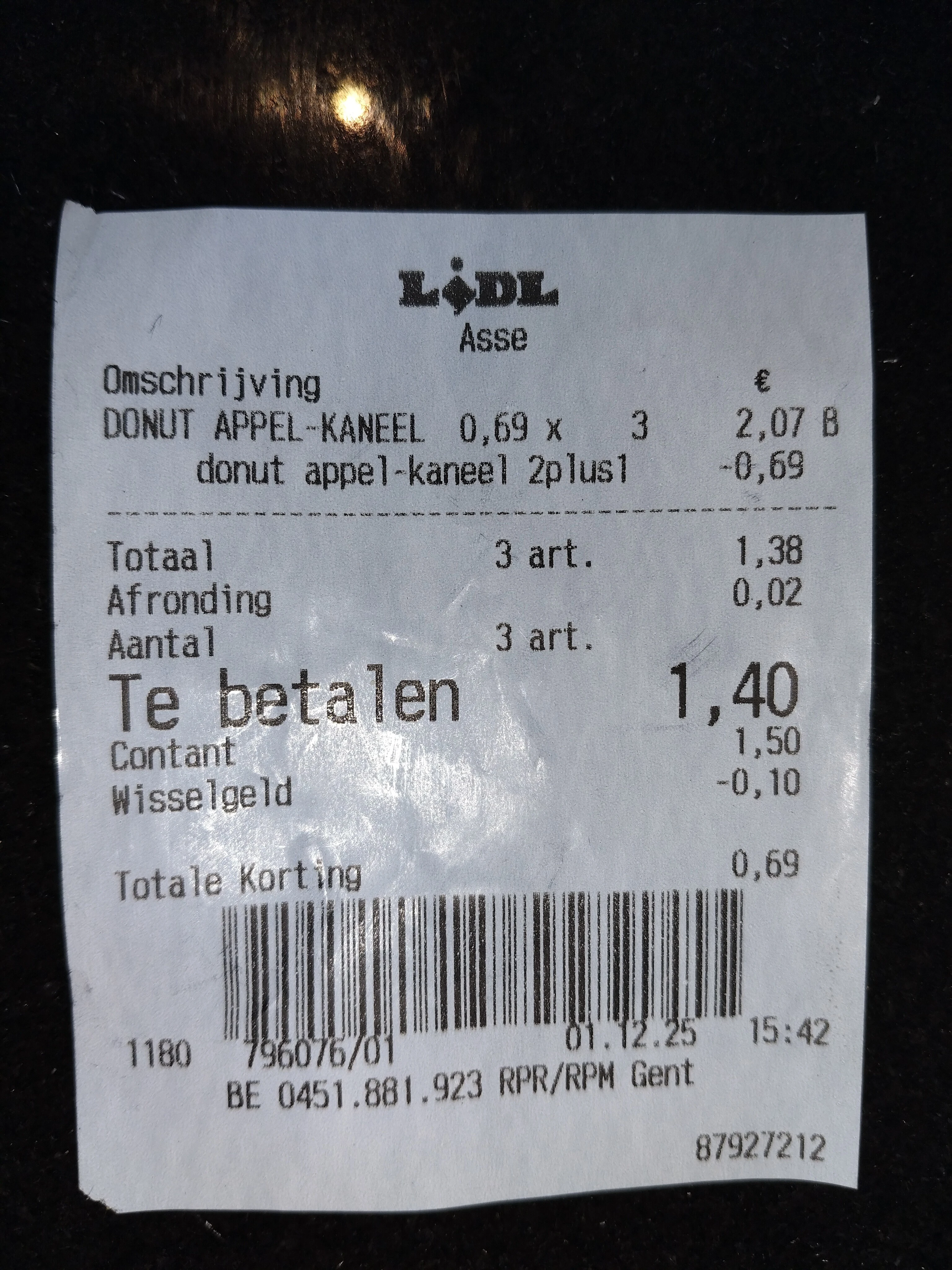 2 + 1 gratis donuts bij Lidl