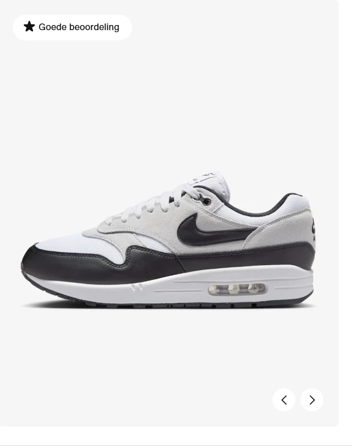-50% op Nike air max 1 essential heren