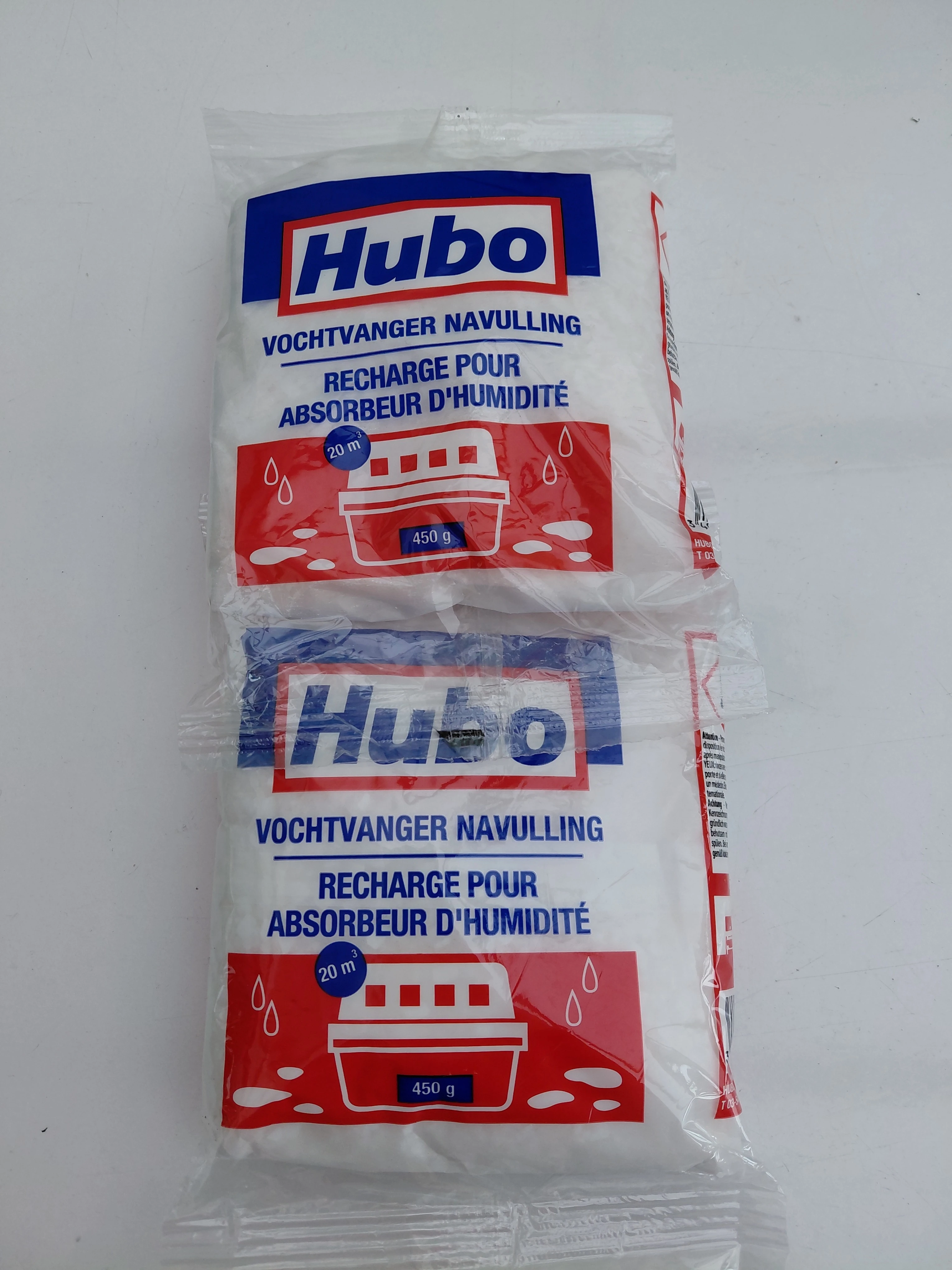 Vochtvanger navullingen -15% met bon bij Hubo