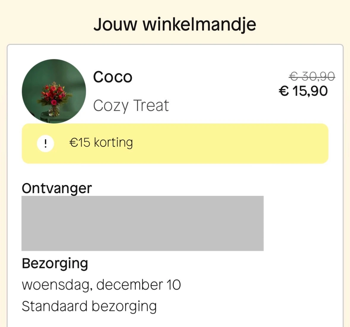 Image of kortingsbon