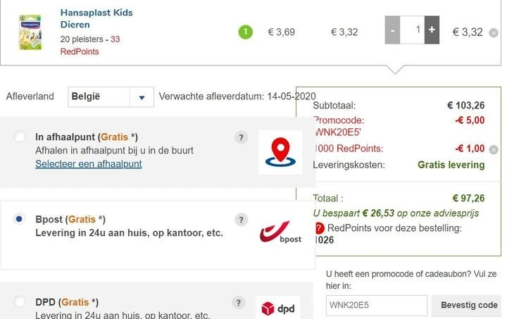 🤯 OPGEPAST met prijzen Farmaline via Mobile...