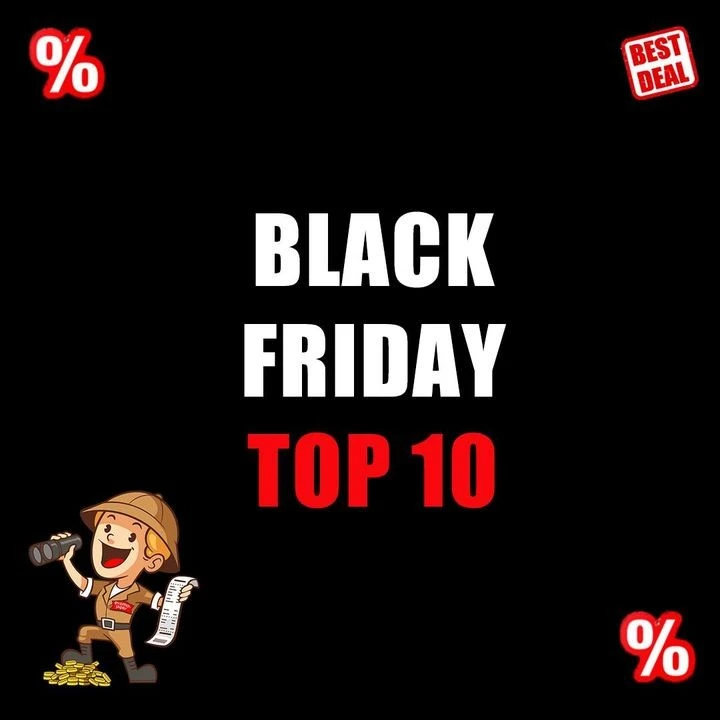 🖤 Black Friday – Top 10 🖤 Onze (voorlopige...