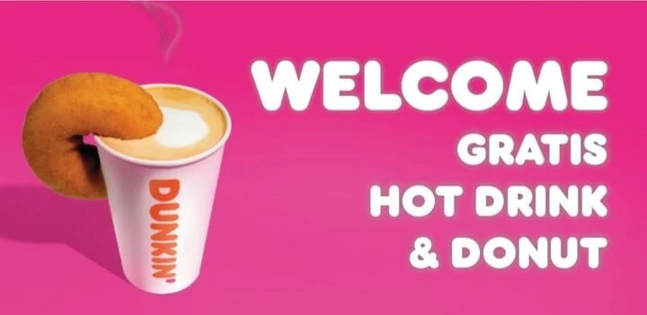 17 juni opent Dunkin' Donuts zijn eerste vest...