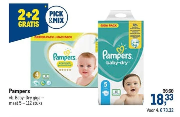 Is deze pampers actie een goede deal? Deze w...