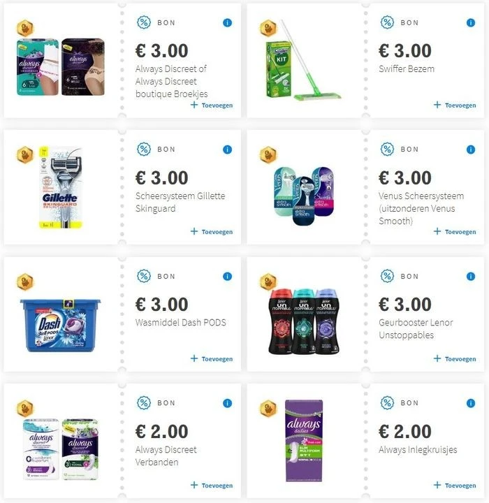 🚨 Nieuwe "Zin in Meer" Bonnen 🚨 Dash, Leno...