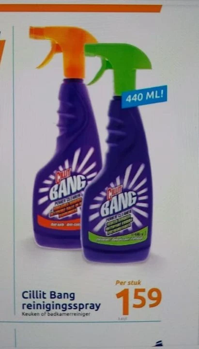 Vanaf 10/03 Action Cillit Bang keuken en badk...