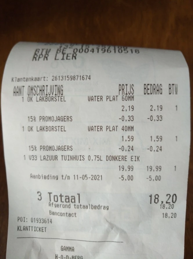 Gamma in Heist-op-den-Berg De kortingsbon -1...