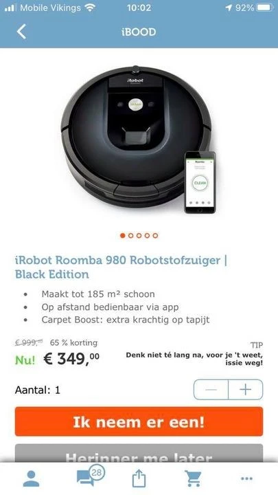 Zag dit deze week passeren via bol. Staat nu...