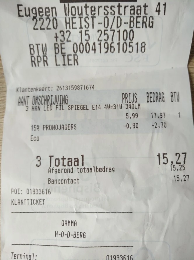 Gamma Heist-op-den-Berg Kortingsbon -15% prom...