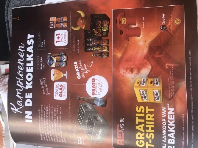 Bij prik en tik van 4/6-13/6 Gratis glas bij...